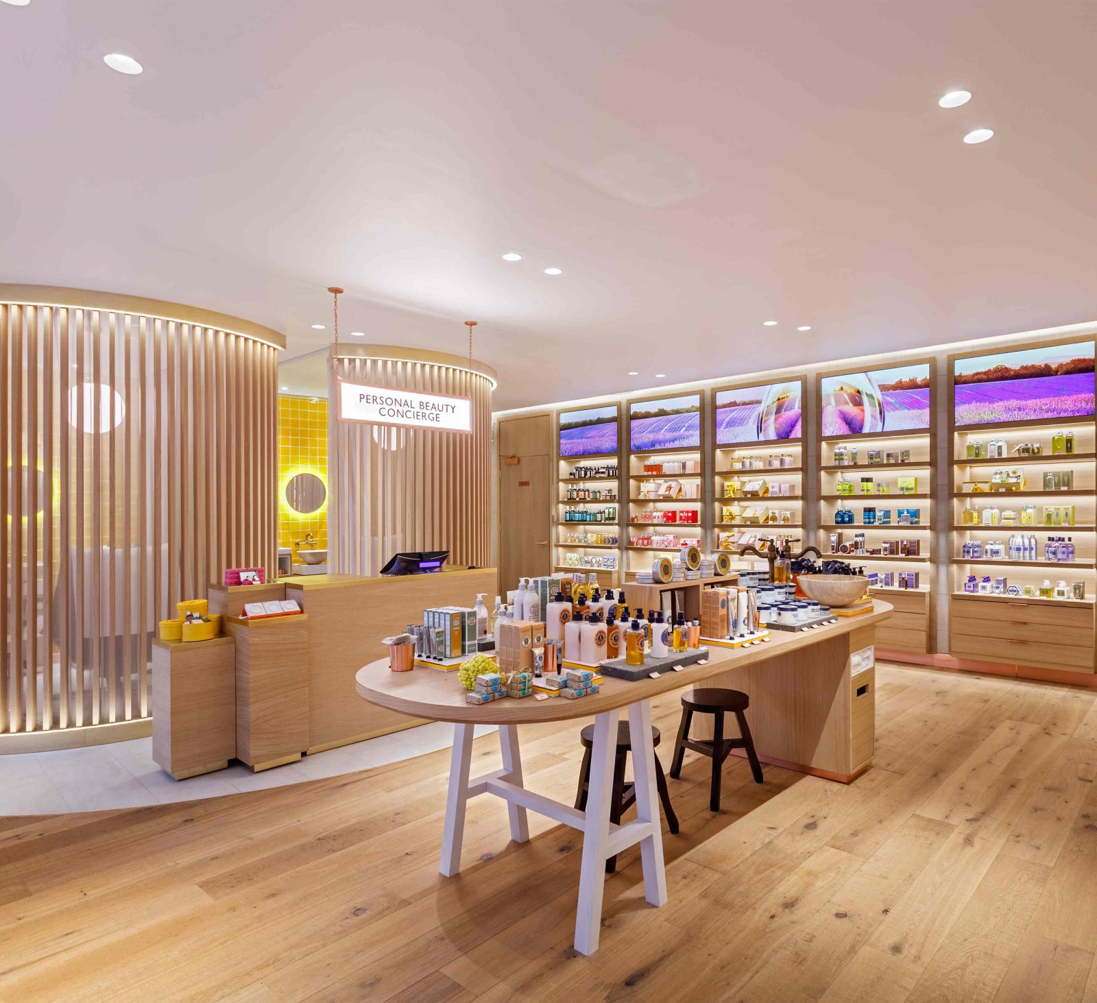 Lighting Solution Beauty Skincare Retail Store Design Consultants Studio N